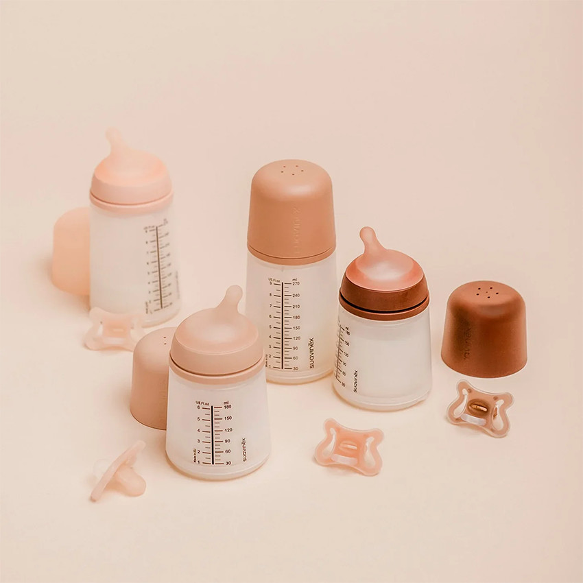 Biberón anticólicos Zero.Zero 270 ml flujo medio 3M+ Medium 