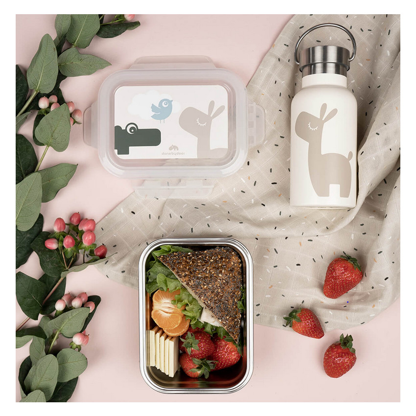 Fiambrera de acero inoxidable Lalee Croco Arena 