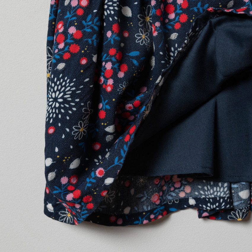 Vestido manga corta print flores  Additional Vestido manga corta print flores