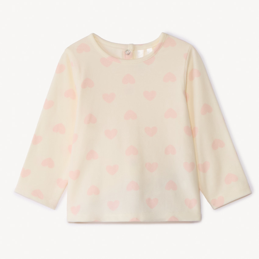 Conjunto de 2 piezas con pichi bordado para niña 