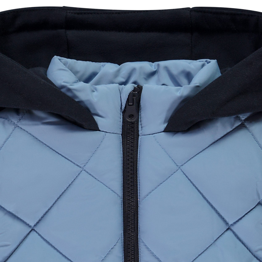 Chaleco acolchado con capucha de felpa para niño 