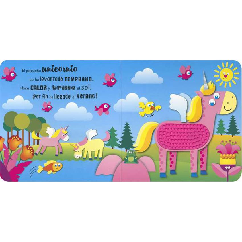 Libro El pequeño unicornio en verano +2A 