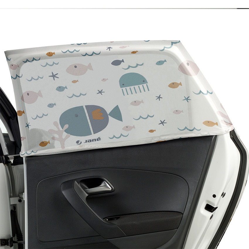 Lot de 2 pare-soleils chaussettes pour voiture Taille L lazuli blue 