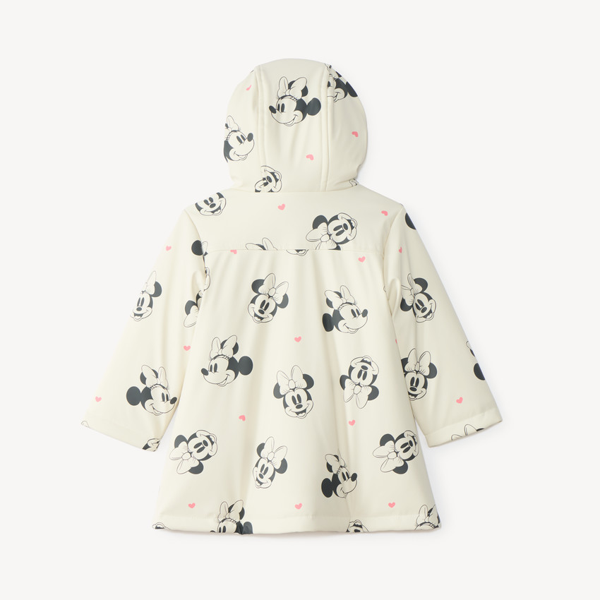 Parka con capucha divertida para bebé niña Minnie Disney 