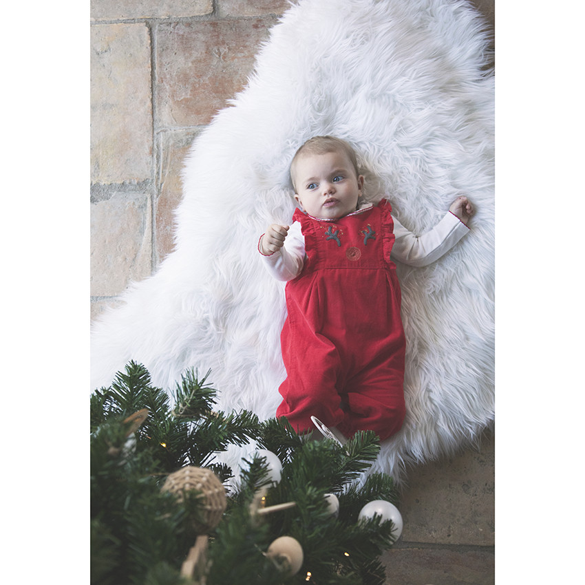 Mono de terciopelo rojo 