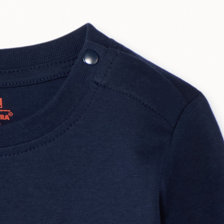 Camiseta de manga larga con estampado de Capitán América Marvel para bebé niño 