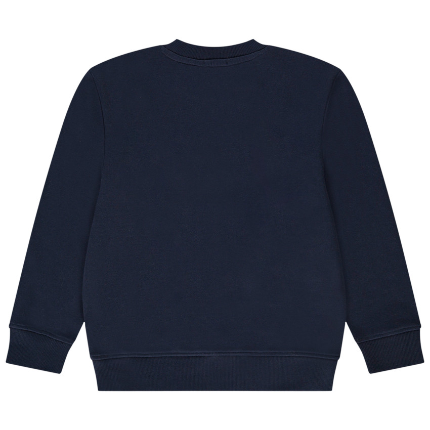 Sudadera de felpa con bordado divertido para niño 