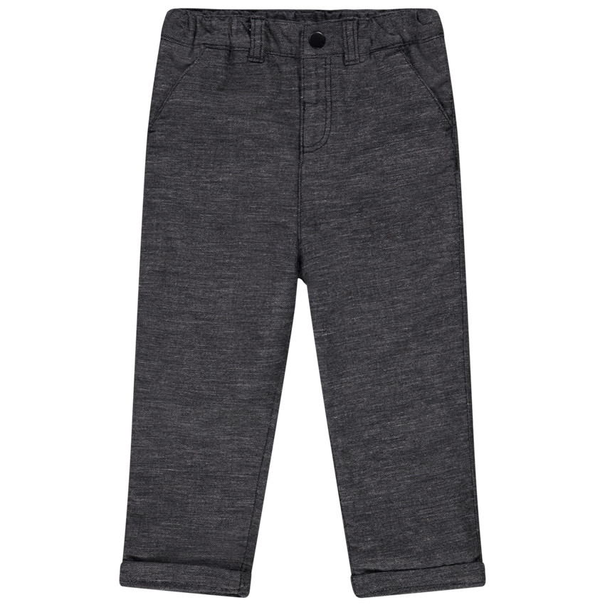 Pantalón chino en doble punto para bebé niño 