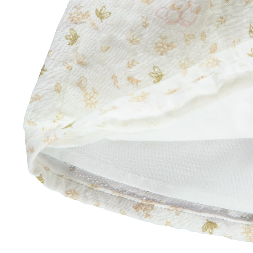 Conjunto de 2 piezas vestido efecto 2 en 1 Conejo + diadema para niña 