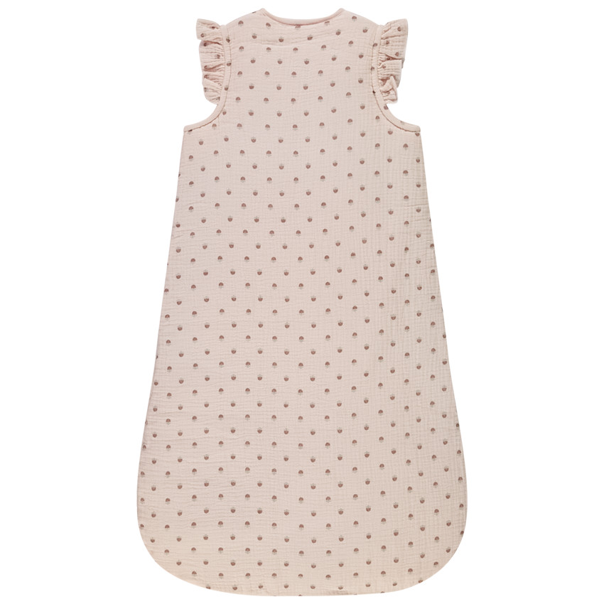 Saquito de dormir en doble gasa TOG 3.5 estampado floral para bebé niña 