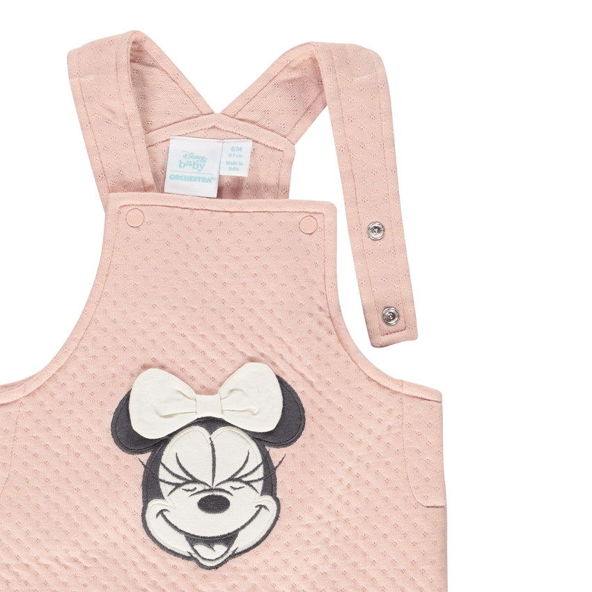 Conjunto peto + camiseta manga larga Minnie Disney 