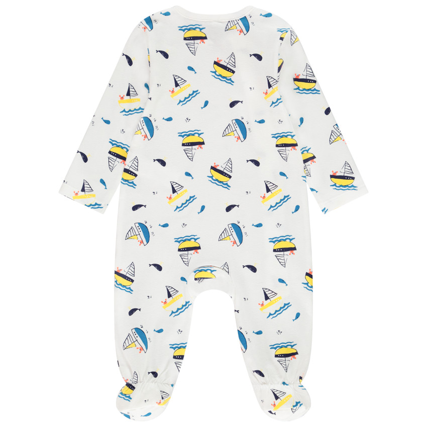 Pelele estampado barcos 