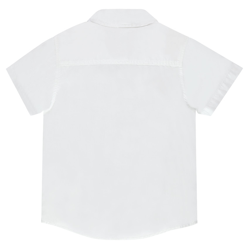 Camisa manga corta de color uniforme  Additional Camisa manga corta de color uniforme