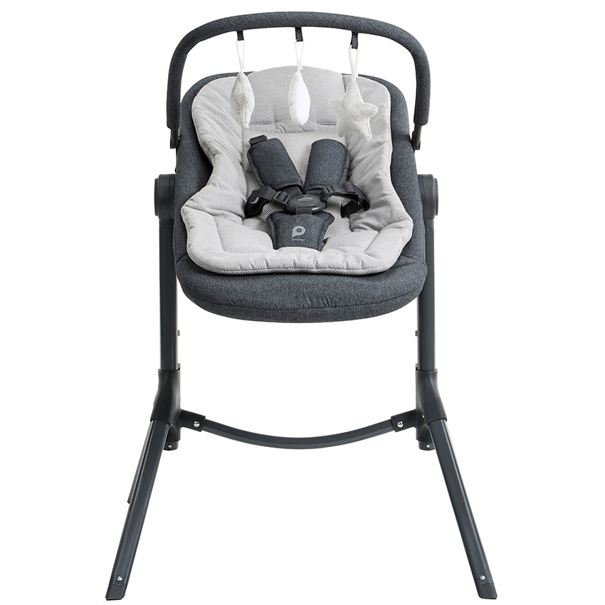 Transat ajustable en altura Uppy gris 