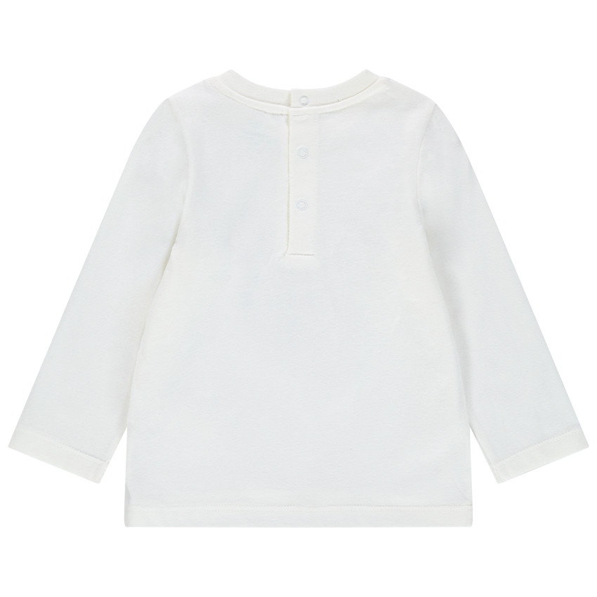 Camiseta de manga larga lisa con estampado Mickey Disney 