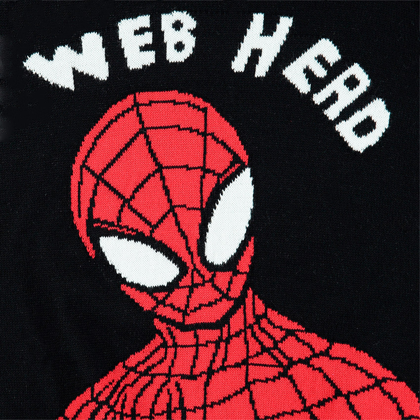 Jersey de punto con ©Marvel Spiderman de jacquard 