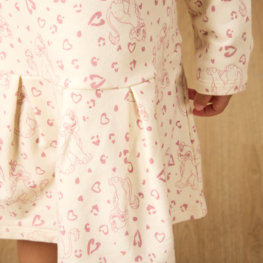 Vestido de manga larga estampado El Rey León Disney para bebé niña  Additional Vestido de manga larga estampado El Rey León Disney para bebé niña