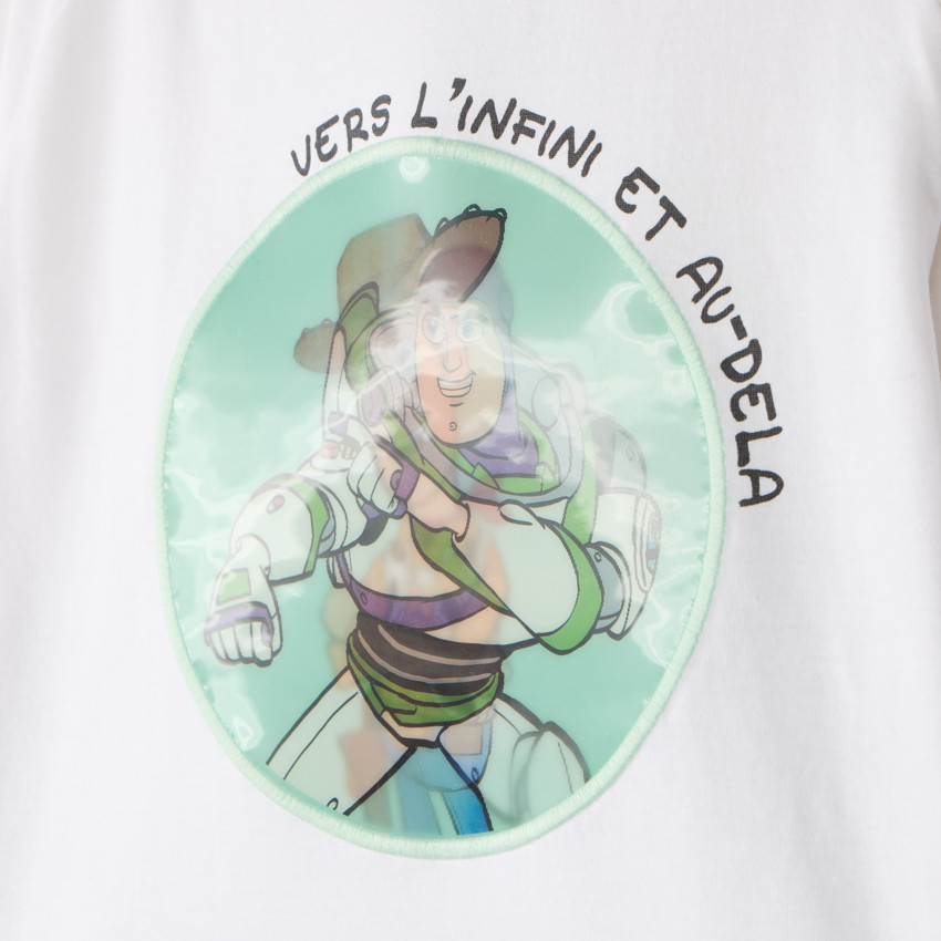 Conjunto de 2 piezas camiseta + pantalón corto con impresión lenticular Toy Story Disney - Pixar para niño. 
