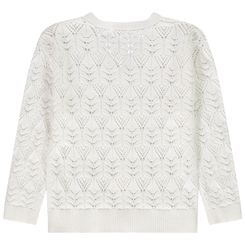 Chaqueta punto calado 