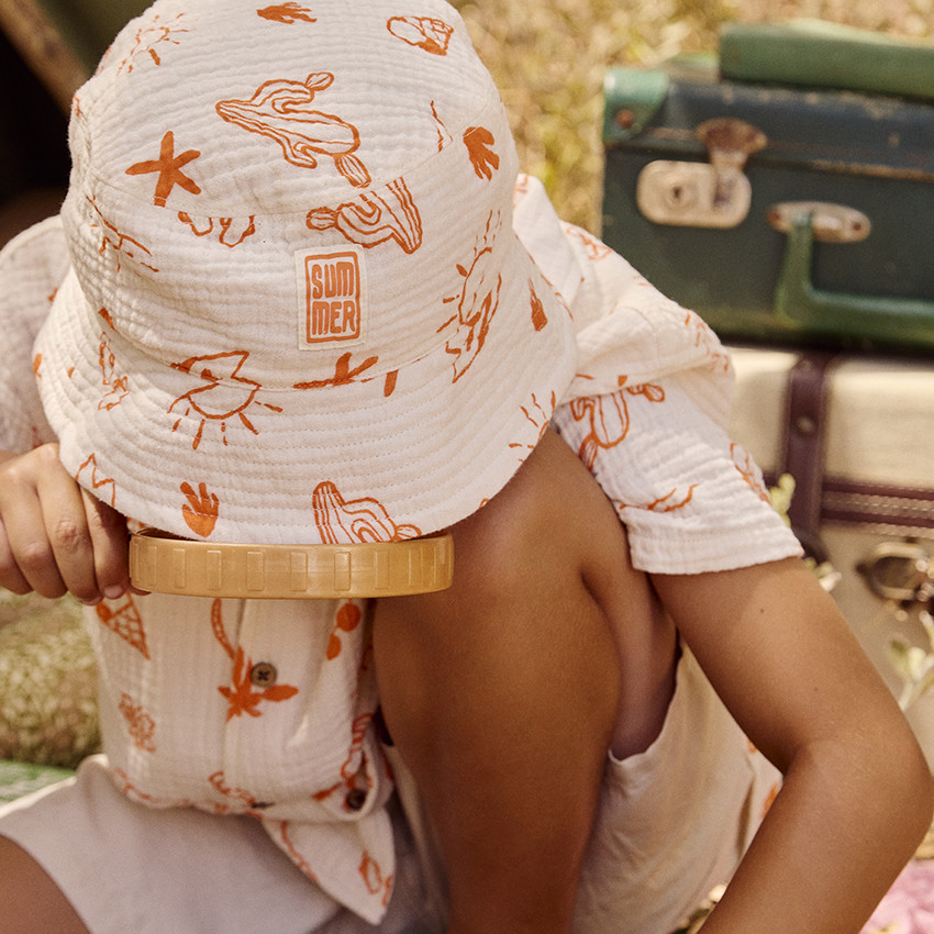 Bob en tetra imprimé fantaisie vacances pour garçon 