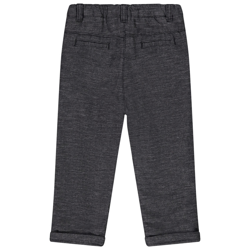 Pantalón chino en doble punto para bebé niño 