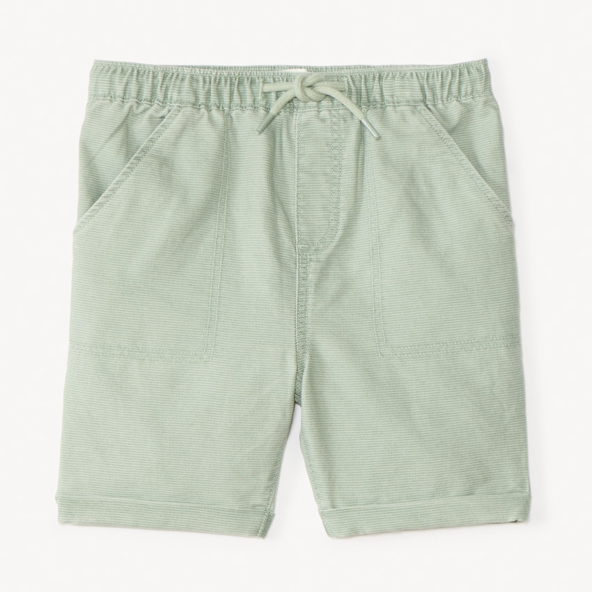 Bermudas de tela texturizada para bebé niño 