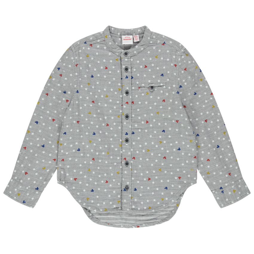 Camisa de manga larga con estrellas Mickey Disney 