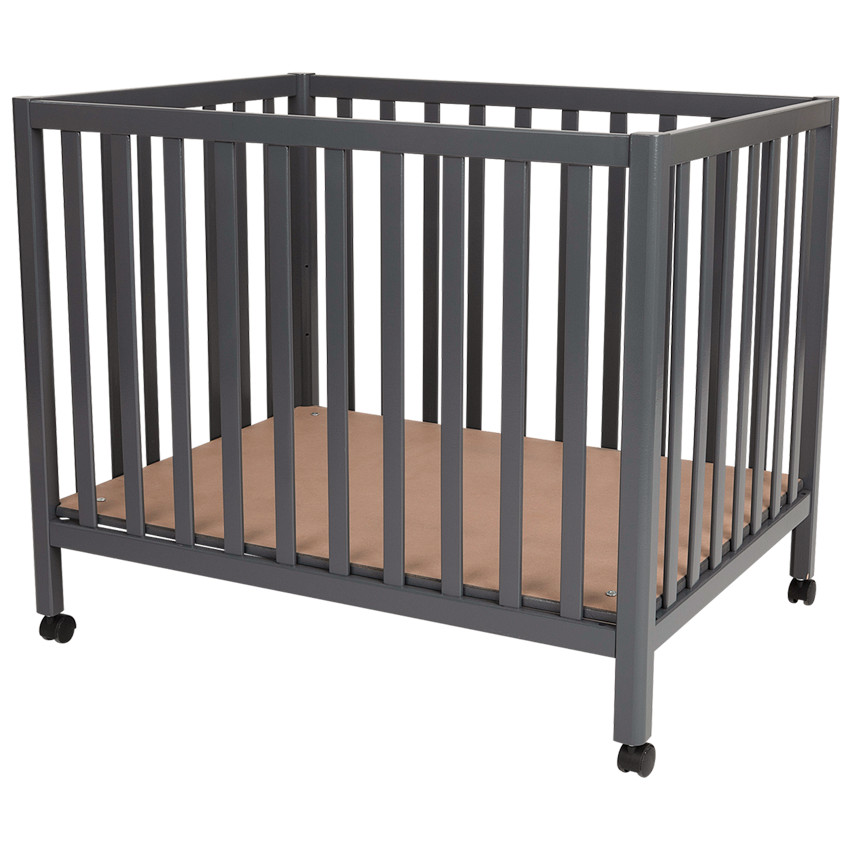 Parque de madera Tommy antracita 