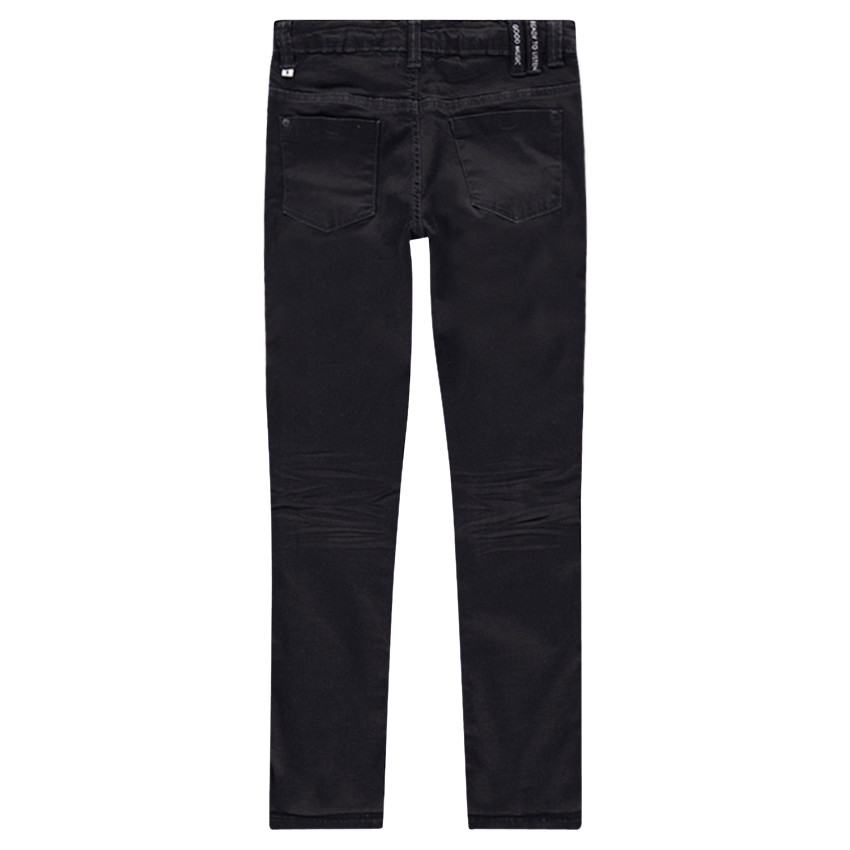 Júnior - Vaqueros de corte skinny con efecto desgastado y arrugado 