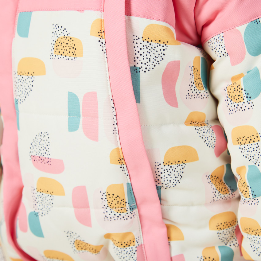 Buzo de esquí estampado arty y forrado para niña bebé  Additional Buzo de esquí estampado arty y forrado para niña bebé