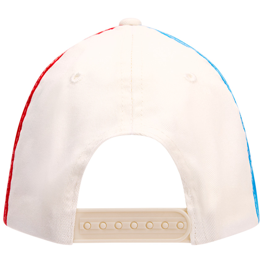 Gorra tricolor con bordado en relieve de Mickey Disney para niño 