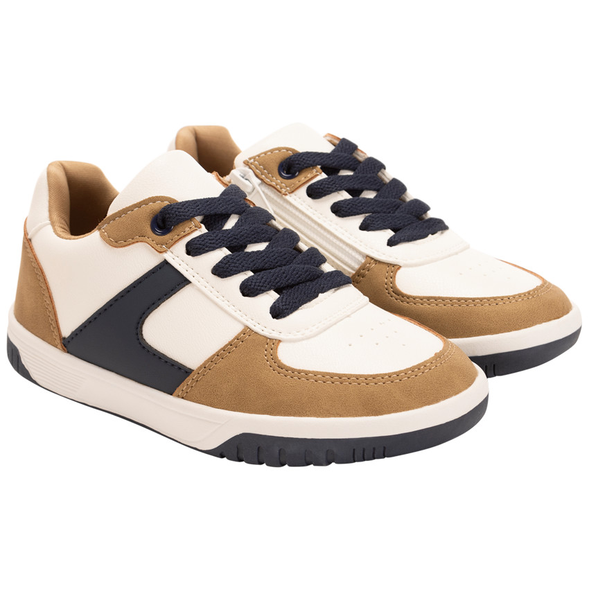 Zapatillas deportivas bajas con apliques para niño 