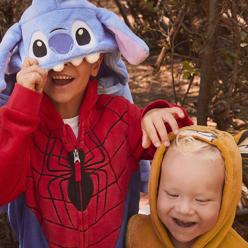 Pelele divertido de Stitch Disney en sherpa para niño 