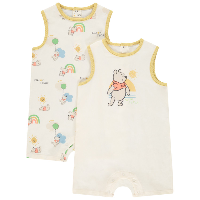 Pack de 2 peleles Winnie the Pooh Disney para bebé niño 