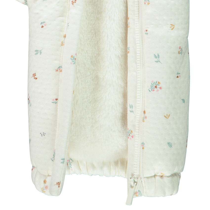 Pelele estampado de flores para bebé niña con acabados variados según la edad  Additional Pelele estampado de flores para bebé niña con acabados variados según la edad