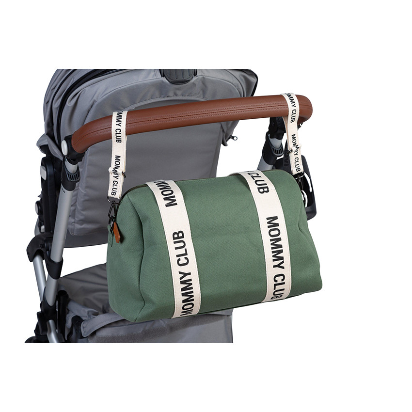 Sac à langer Mommy Club Signature Canvas Vert  