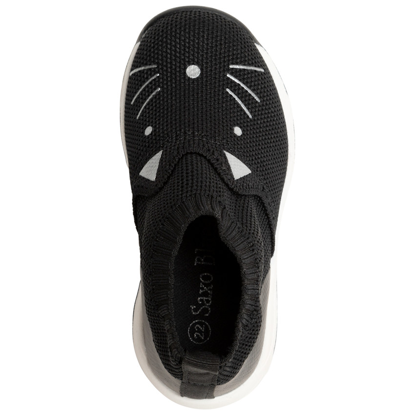 Zapatillas deportivas punto elástico motivo gato Main Zapatillas deportivas punto elástico motivo gato