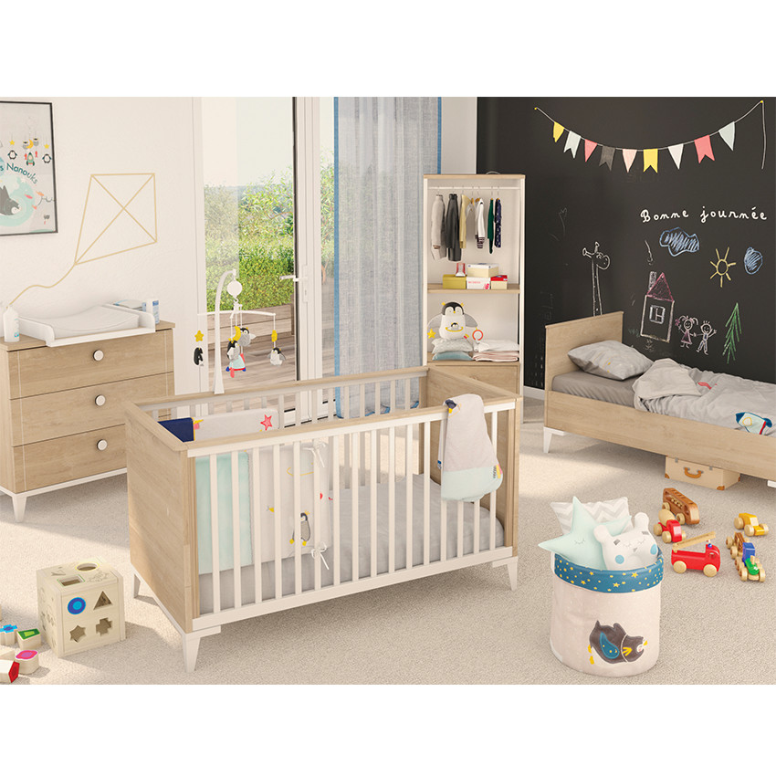 Perchero con 1 cajón Marcel 