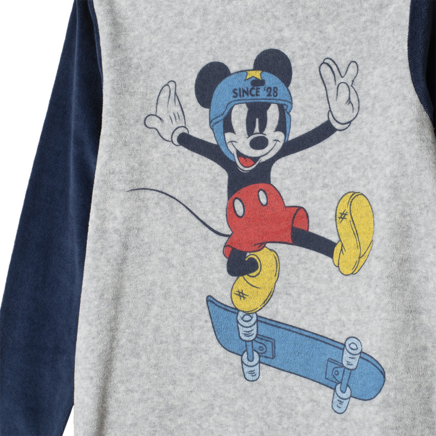 Pyjama en velours print Mickey Disney  Additional Pyjama en velours print Mickey Disney