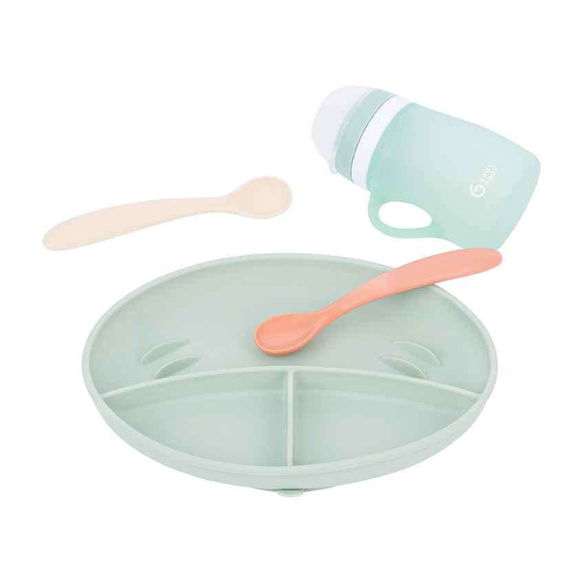 Set de comida de silicona GROW Set de comida de silicona GROW