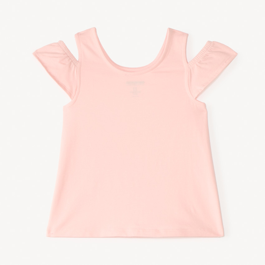 Camiseta sin mangas con estampado de limón para bebé niña. 