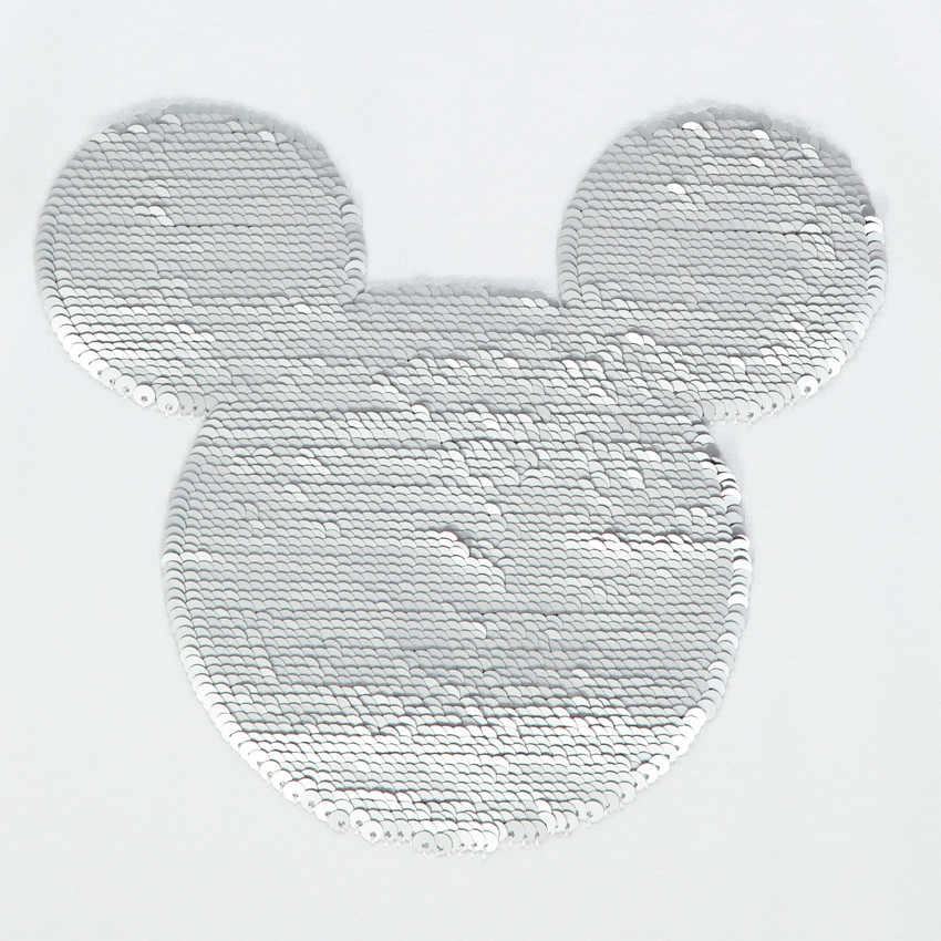 Camiseta manga corta Mickey con lentejuelas mágicas 