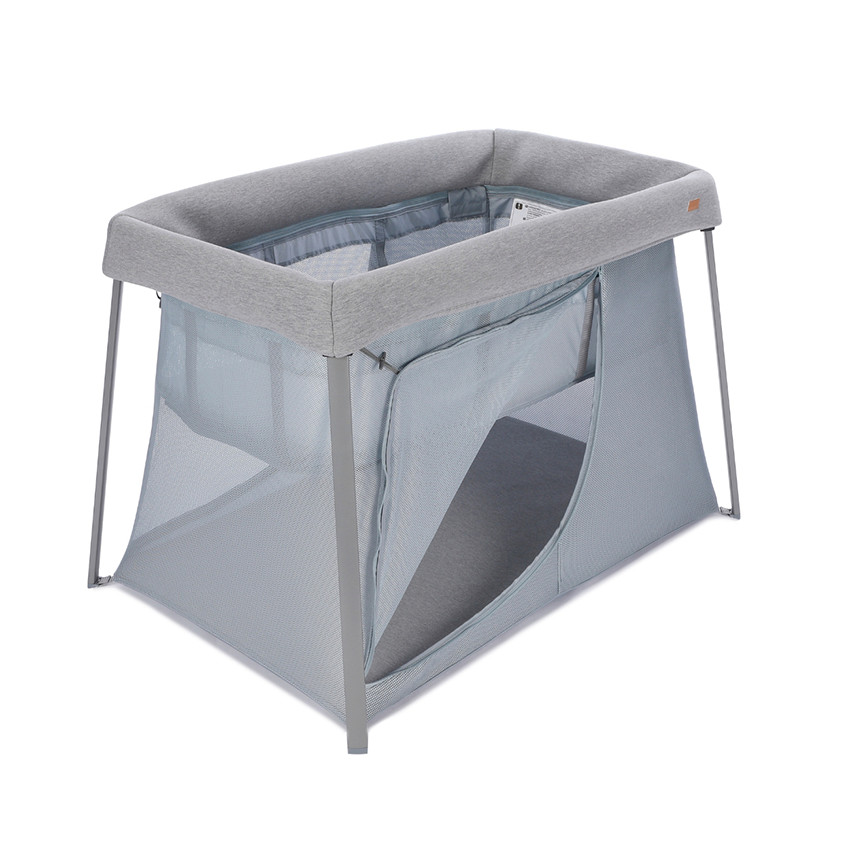 Cuna de viaje evolutiva 3 en 1 Eazy Sleep gris jaspeado guijarro 