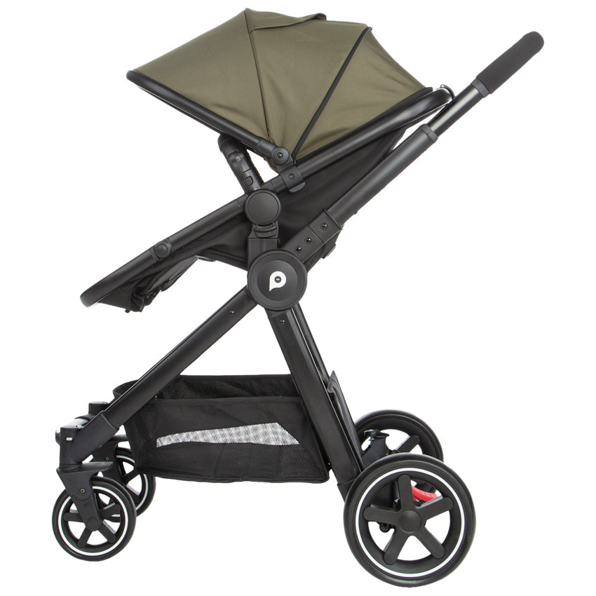 Carrito dúo Théa 2 en 1 kaki negro 