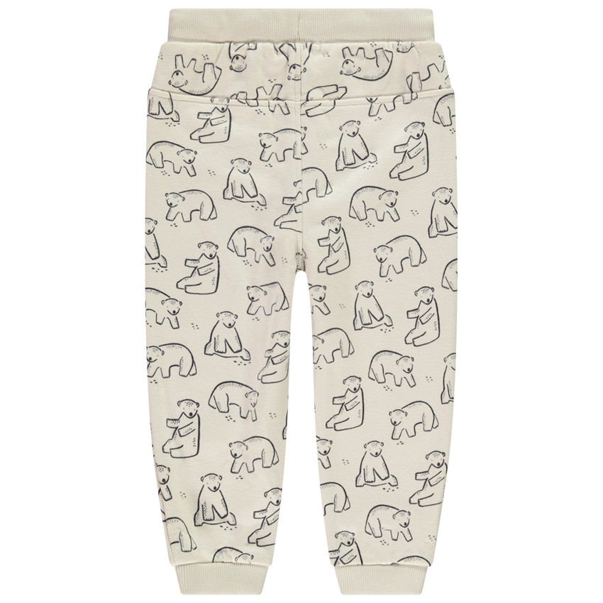 Pack de 3 joggings de felpa con estampado para bebé niño 