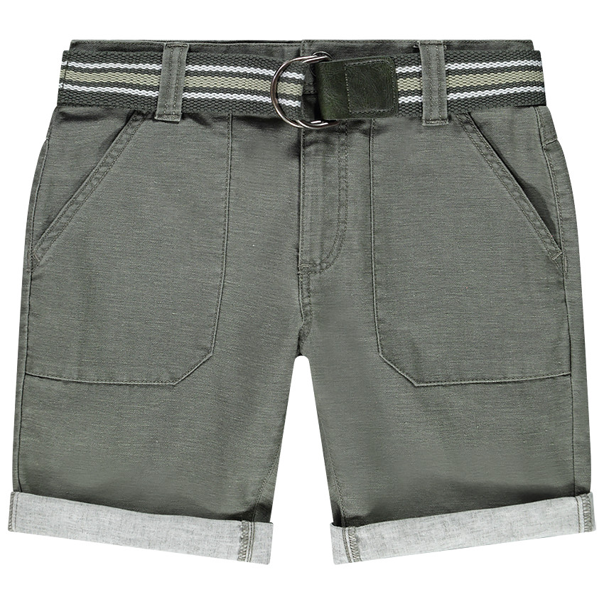 Bermudas algodón y lino 