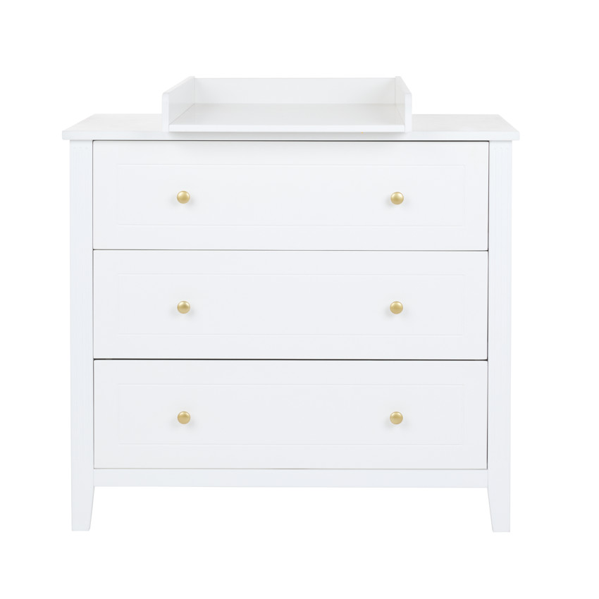 Cambiador blanco para cómoda Noah 2.0/Charlie/Mae 