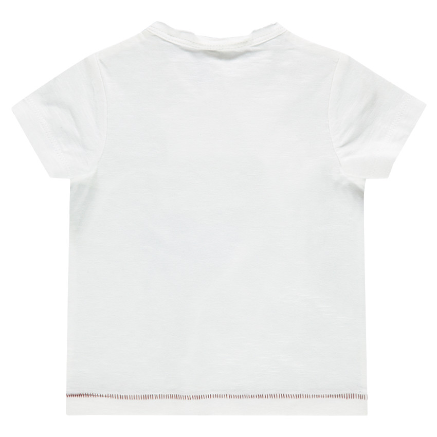 Camiseta manga corta con estampado 