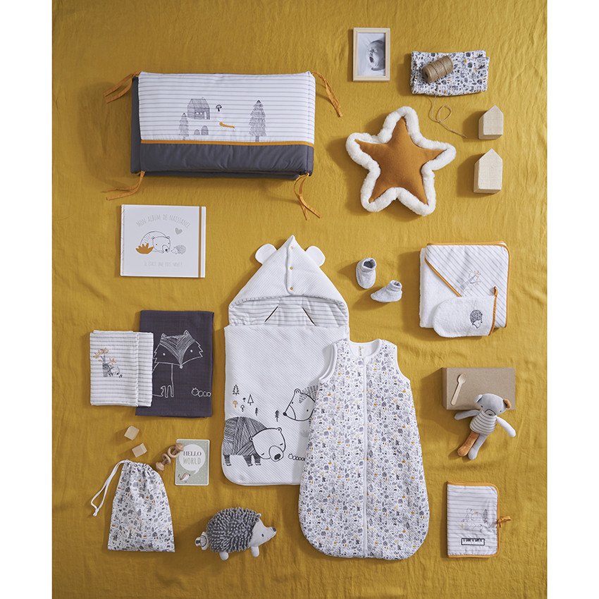 Alfombra redonda de yute 100 cm - Nos Petits Amis 