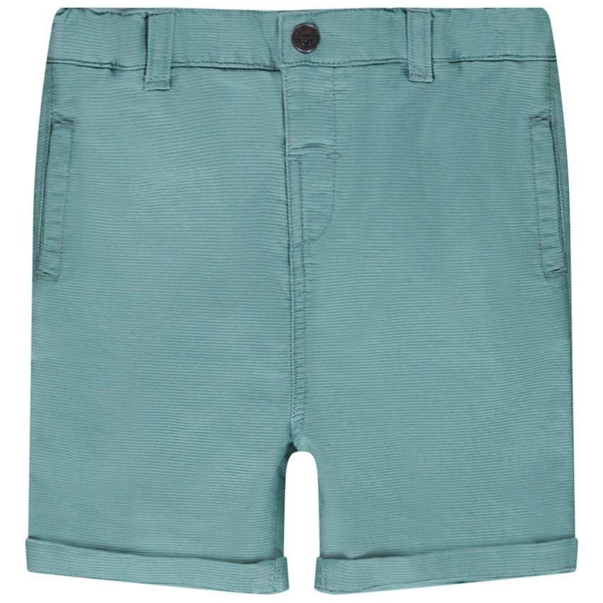 Bermudas de algodón fantasía unicolor para bebé niño  Additional Bermudas de algodón fantasía unicolor para bebé niño